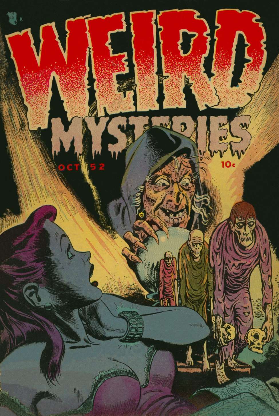 Book Cover For Weird Mysteries 1