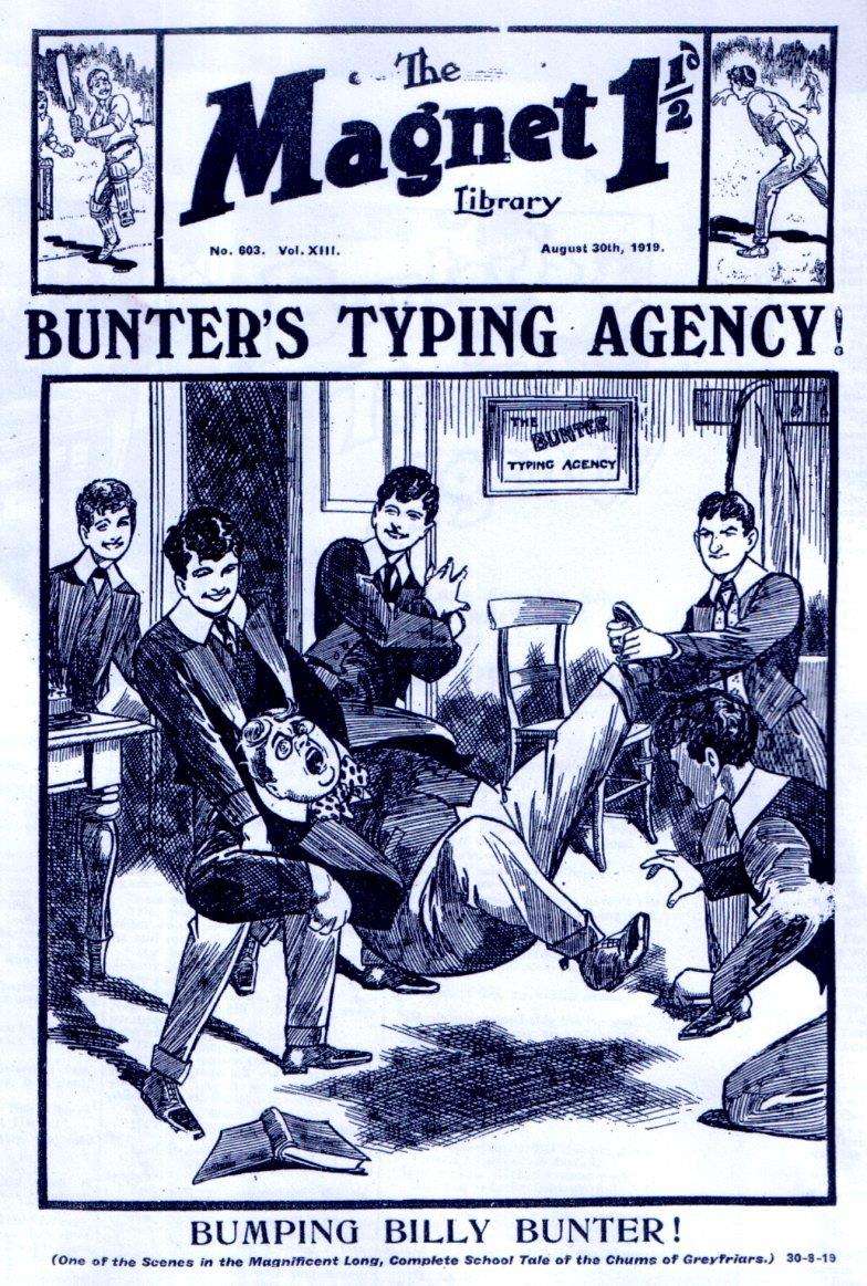 Book Cover For The Magnet 603 - Bunter's Typing Agency