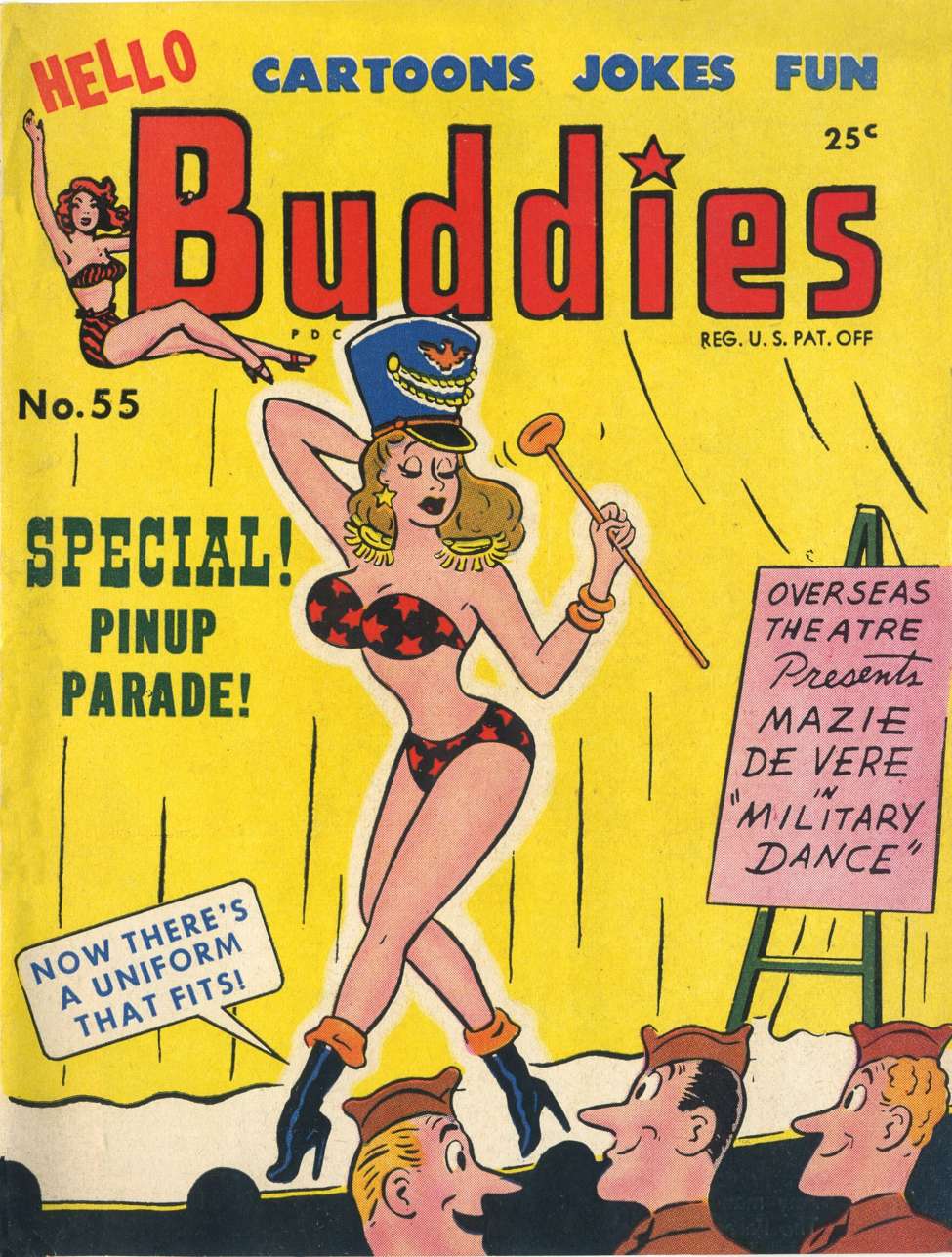 Comic Book Cover For Hello Buddies 55