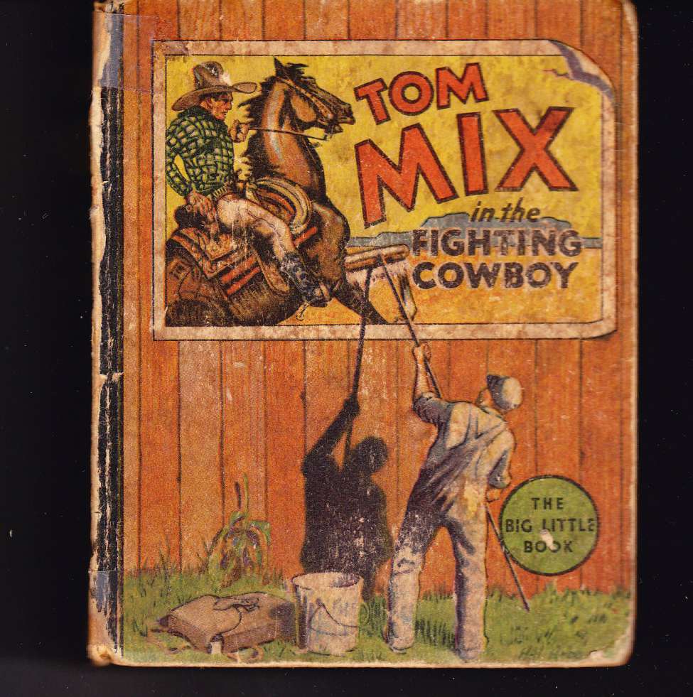 Book Cover For Tom Mix In The Fighting Cowboy Part 2 Of 3