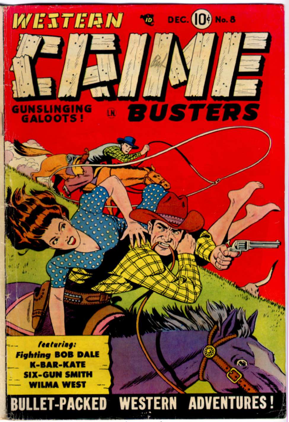 Comic Book Cover For Western Crime Busters 8