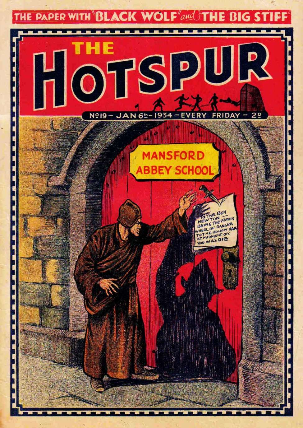 Comic Book Cover For The Hotspur 19