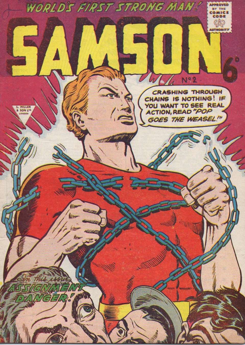 Book Cover For Samson 2