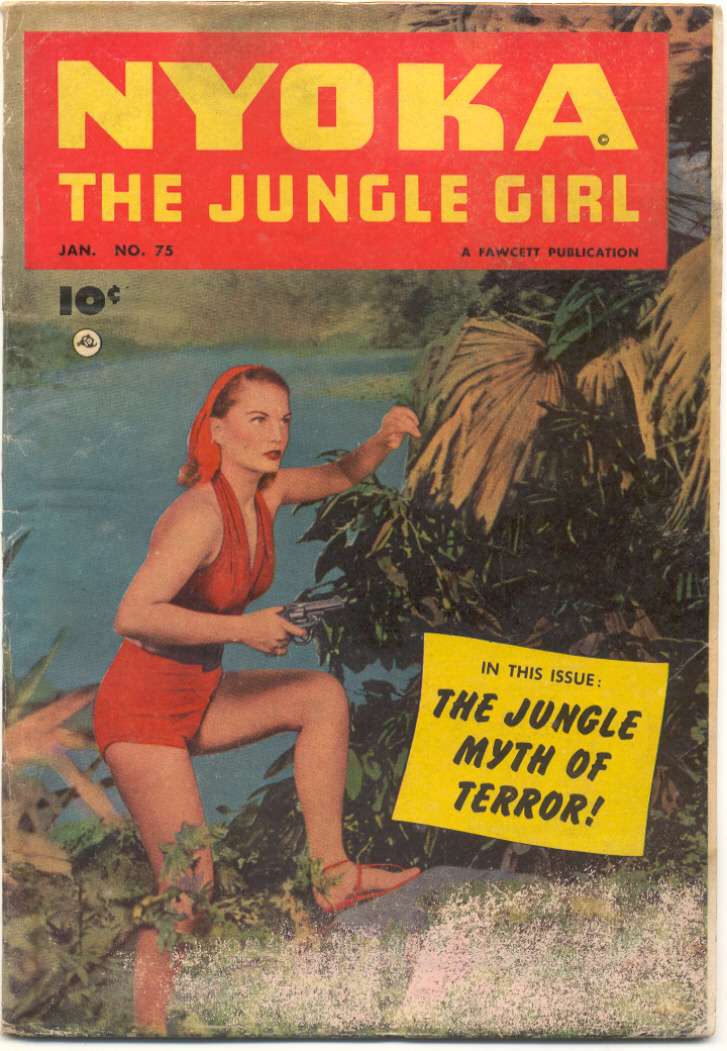 Book Cover For Nyoka the Jungle Girl 75 - Version 1