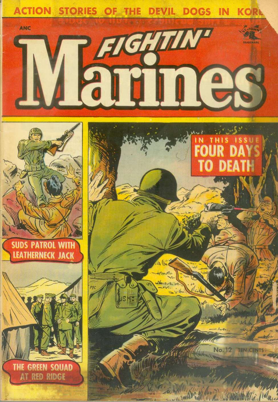 Book Cover For Fightin' Marines 12