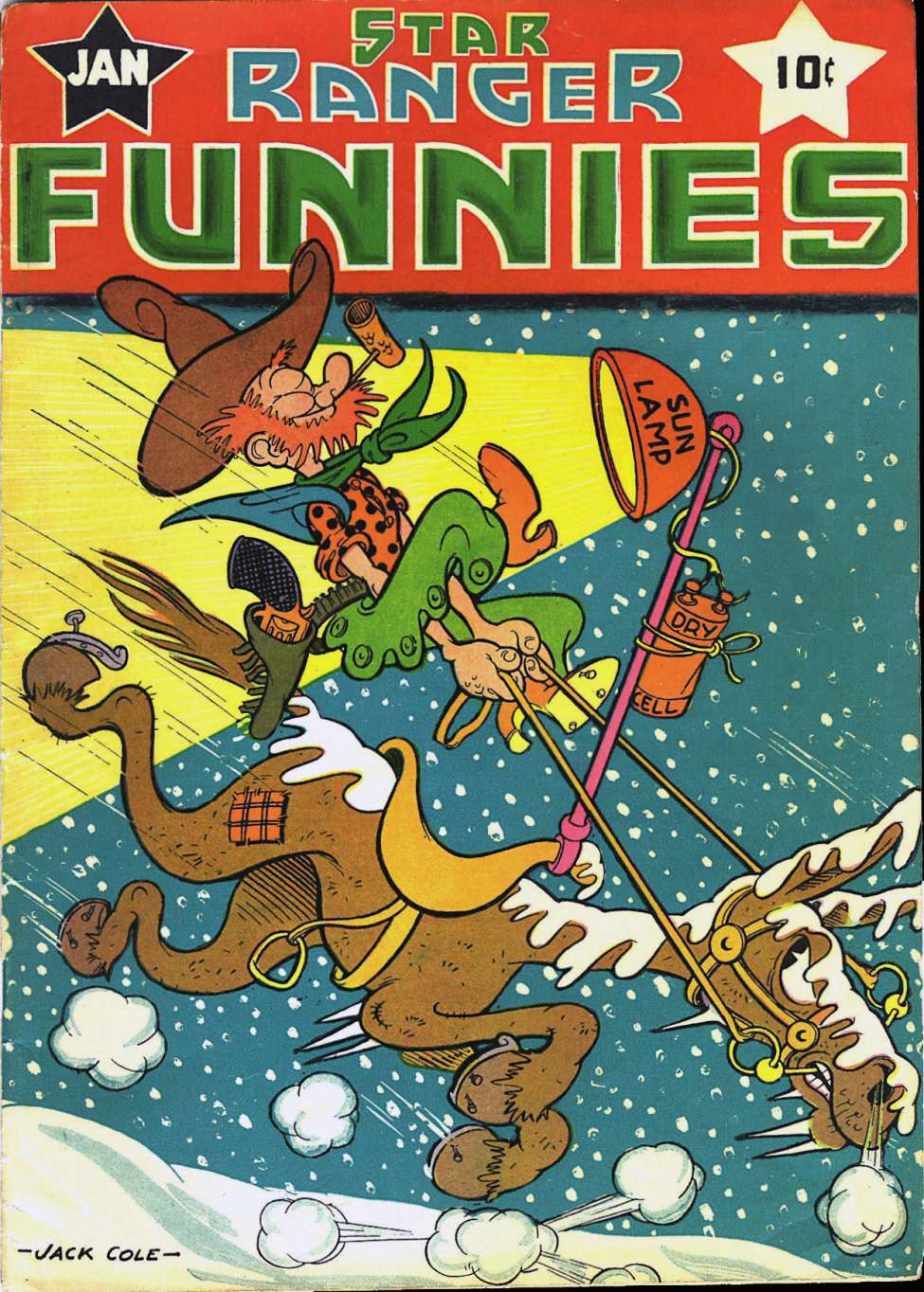 Comic Book Cover For Star Ranger Funnies v2 1