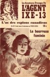 Cover For L'Agent IXE-13 v2 631 - Le bourreau féminin