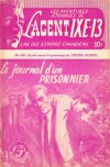 Cover For L'Agent IXE-13 v2 456 - Le journal d'un prisonnier