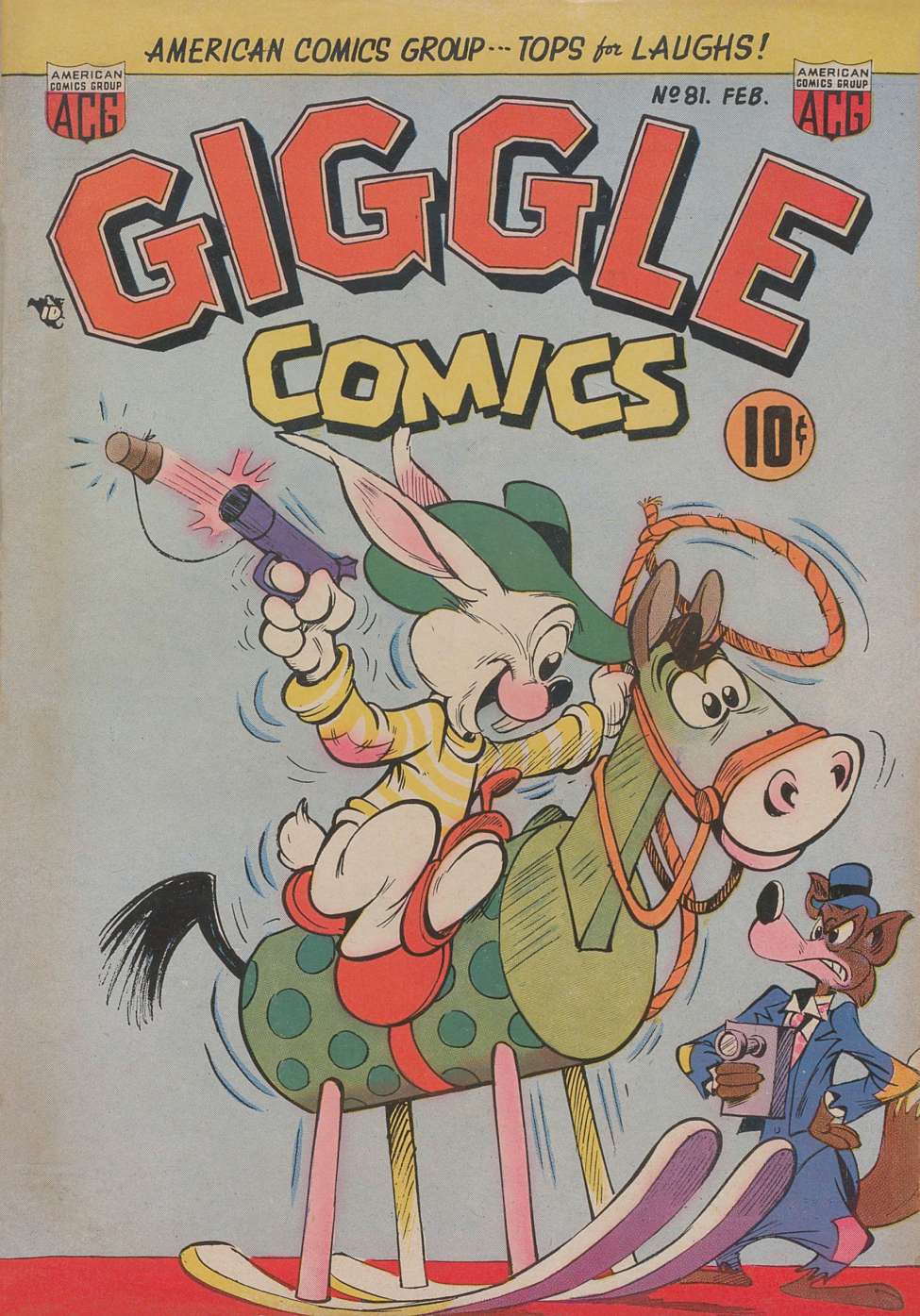 Book Cover For Giggle Comics 81