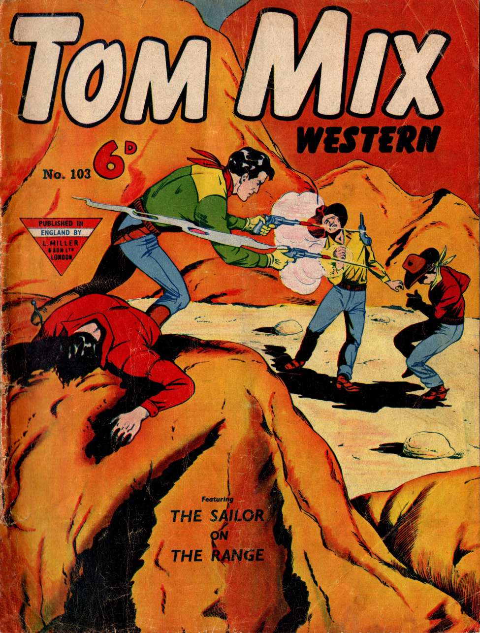 Book Cover For Tom Mix 103