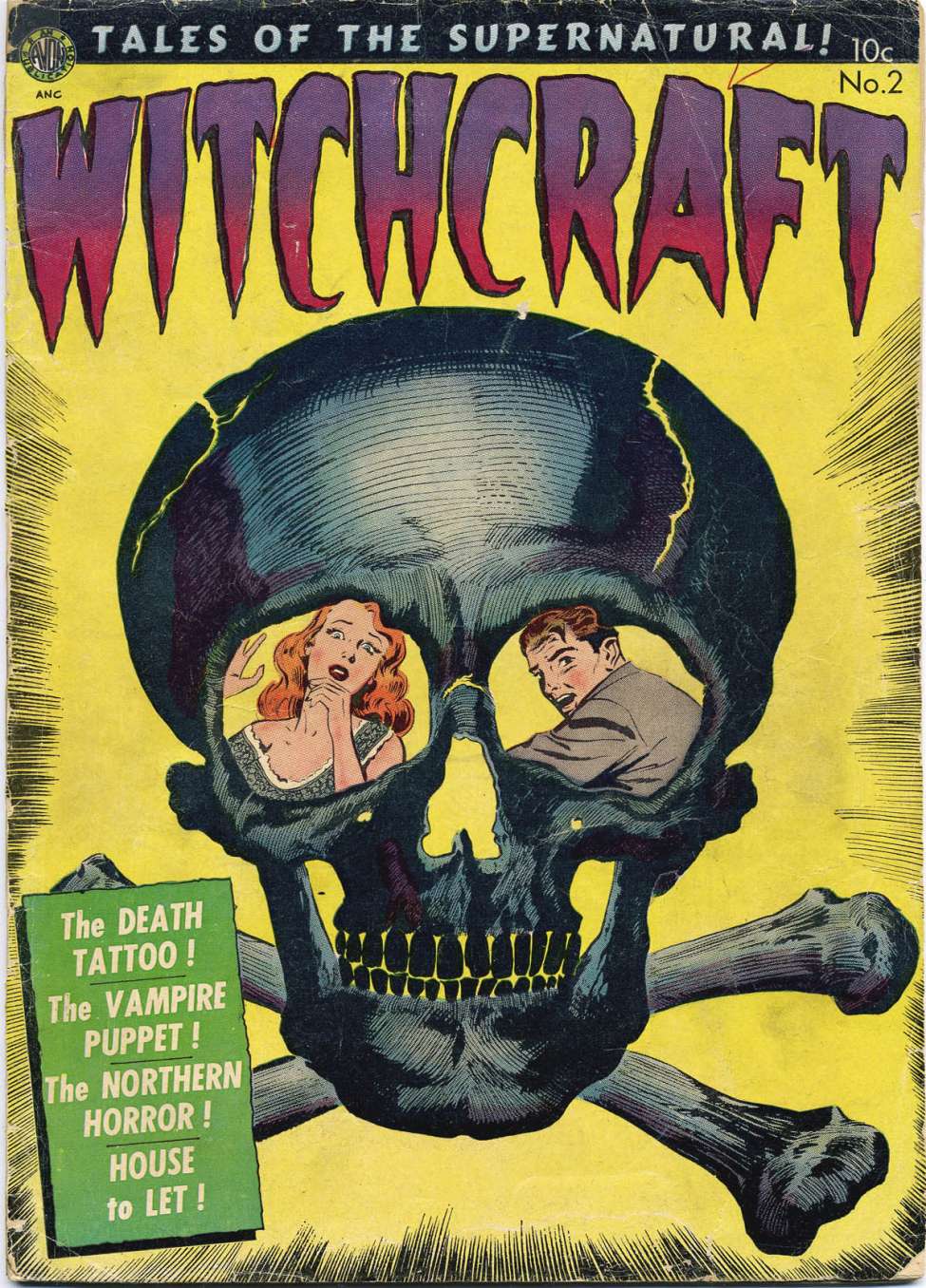 Comic Book Cover For Witchcraft 2