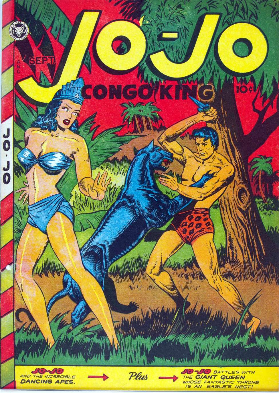 Book Cover For Jo-Jo Comics 7b (alt) - Version 2