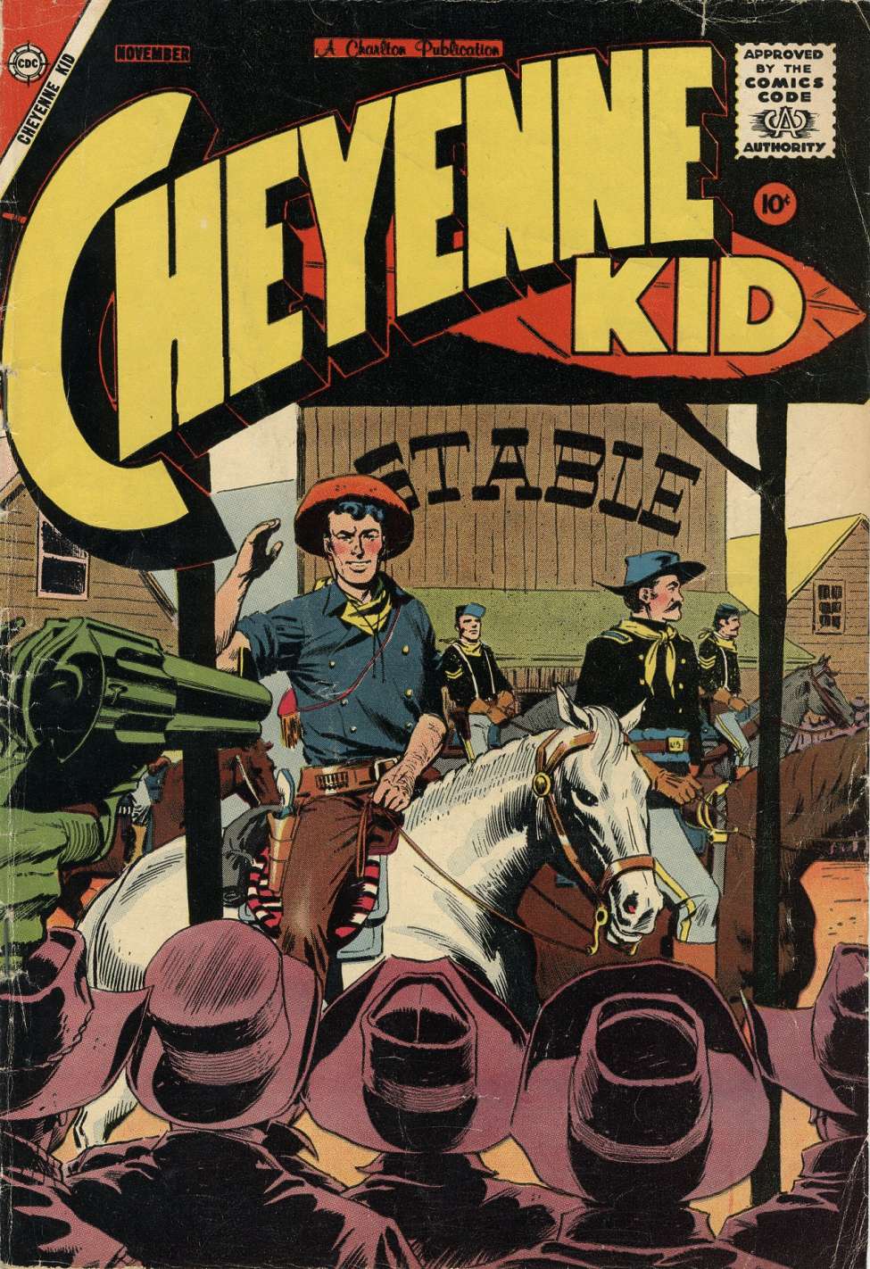 Comic Book Cover For Cheyenne Kid 14 - Version 2