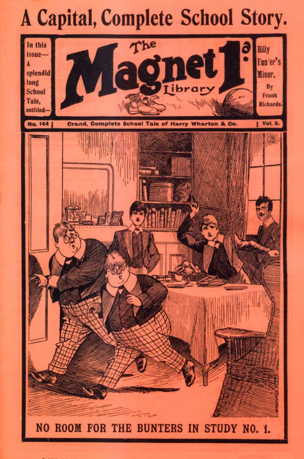 Book Cover For The Magnet 144 - Billy Bunter's Minor