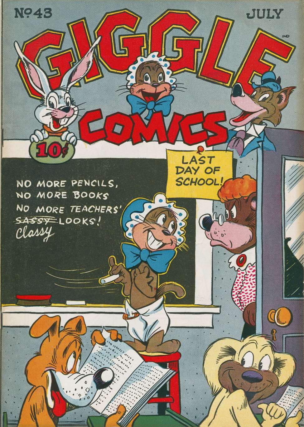Book Cover For Giggle Comics 43