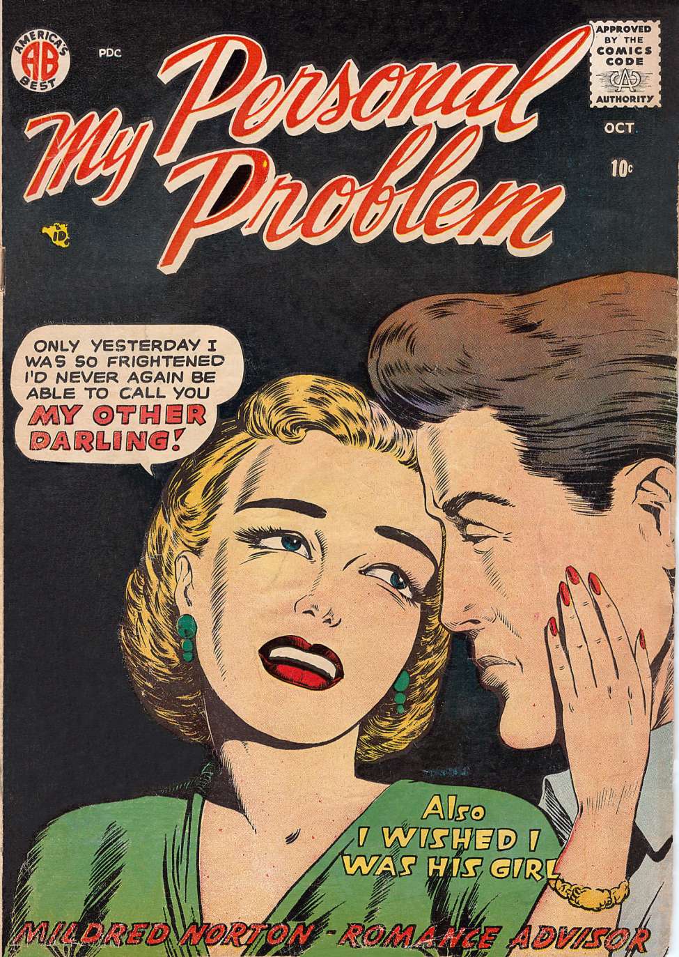 Comic Book Cover For My Personal Problem 1