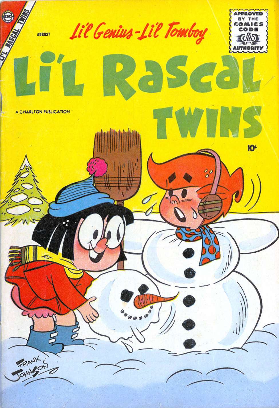 Comic Book Cover For Li'l Rascal Twins 11 - Version 1