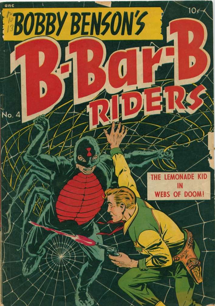 Comic Book Cover For Bobby Benson's B-Bar-B Riders 4