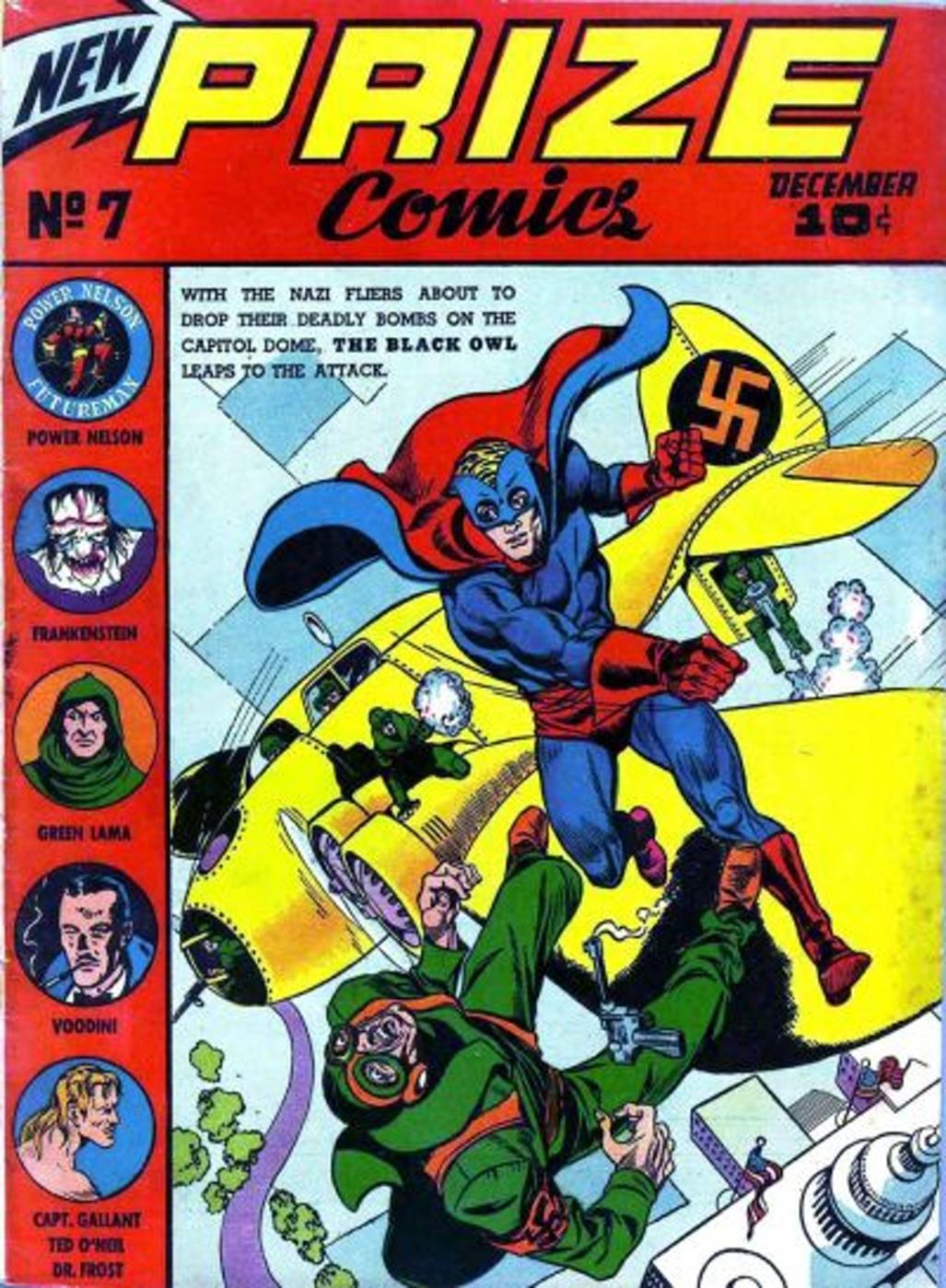 Comic Book Cover For Prize Comics 7