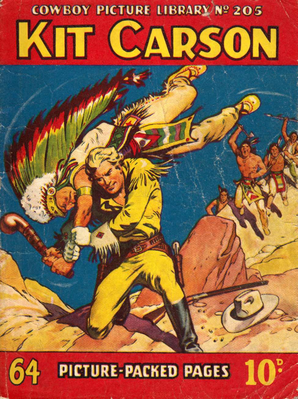 Book Cover For Cowboy Picture Library 205