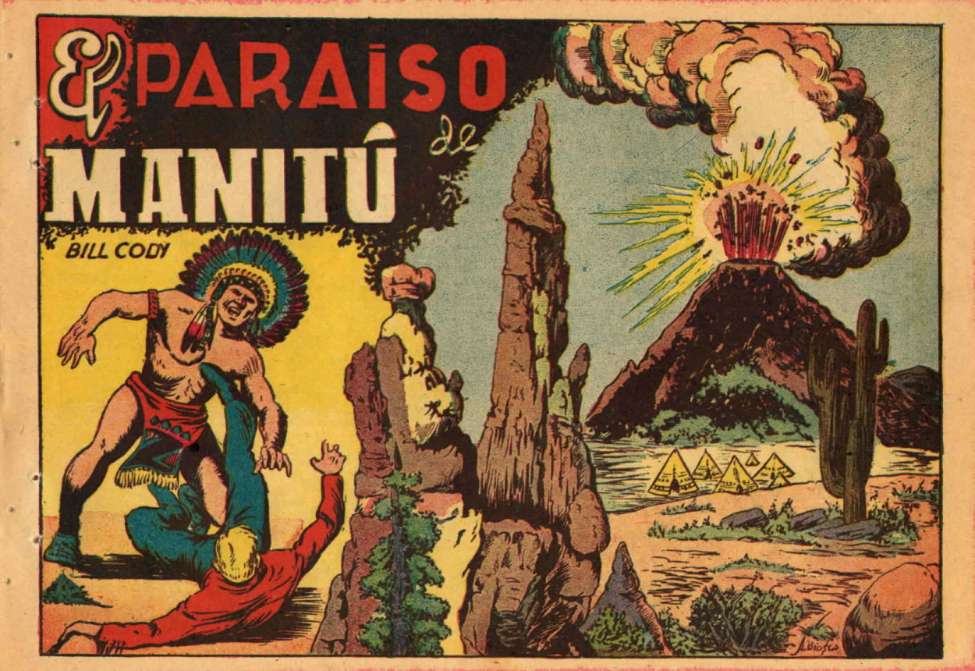 Comic Book Cover For Bill Cody 13 - El paraíso de Manitú