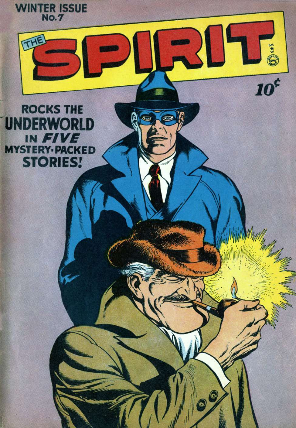 Comic Book Cover For The Spirit 7