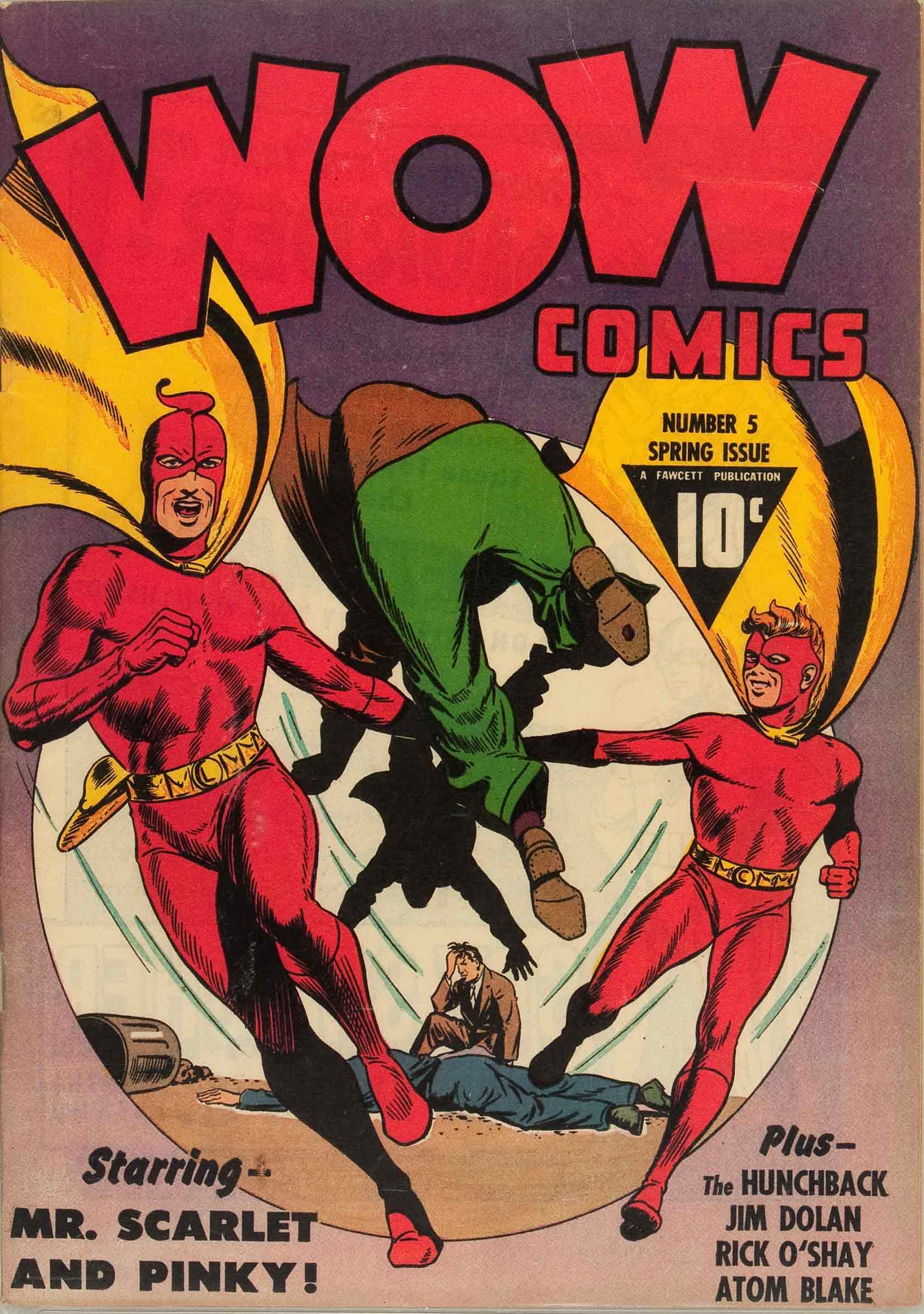 Comic Book Cover For Wow Comics 5