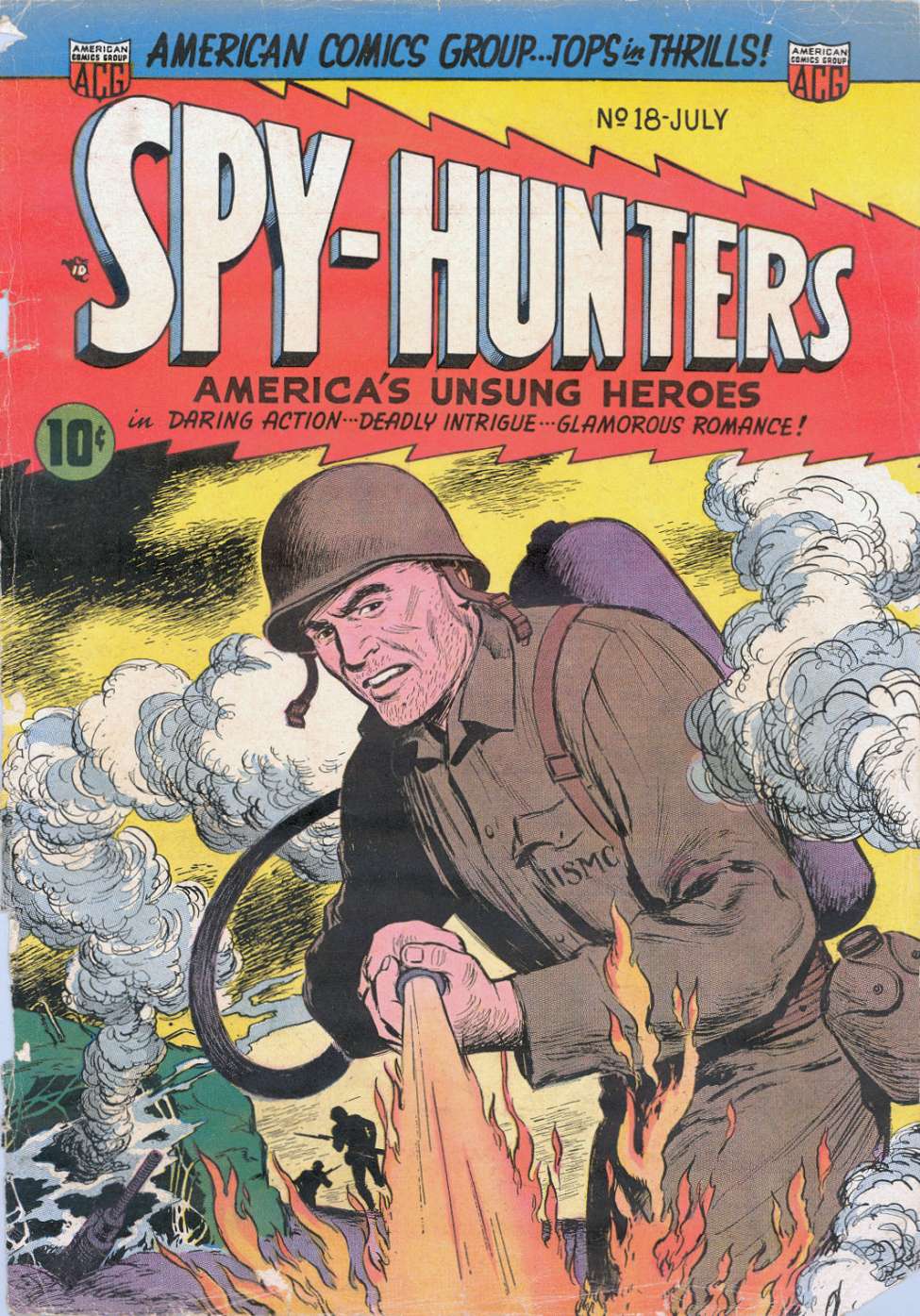 Comic Book Cover For Spy Hunters 18
