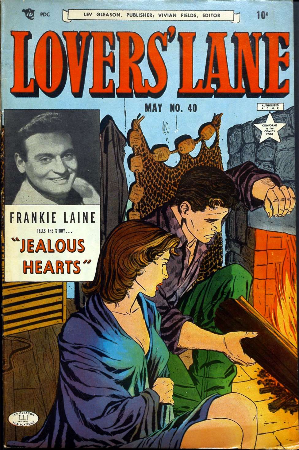 Comic Book Cover For Lovers' Lane 40