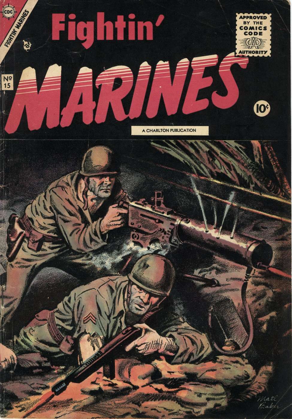 Book Cover For Fightin' Marines 15