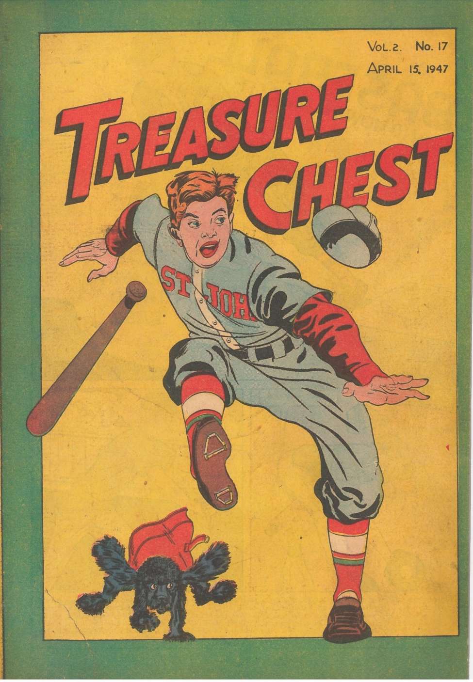 Comic Book Cover For Treasure Chest of Fun and Fact v2 17