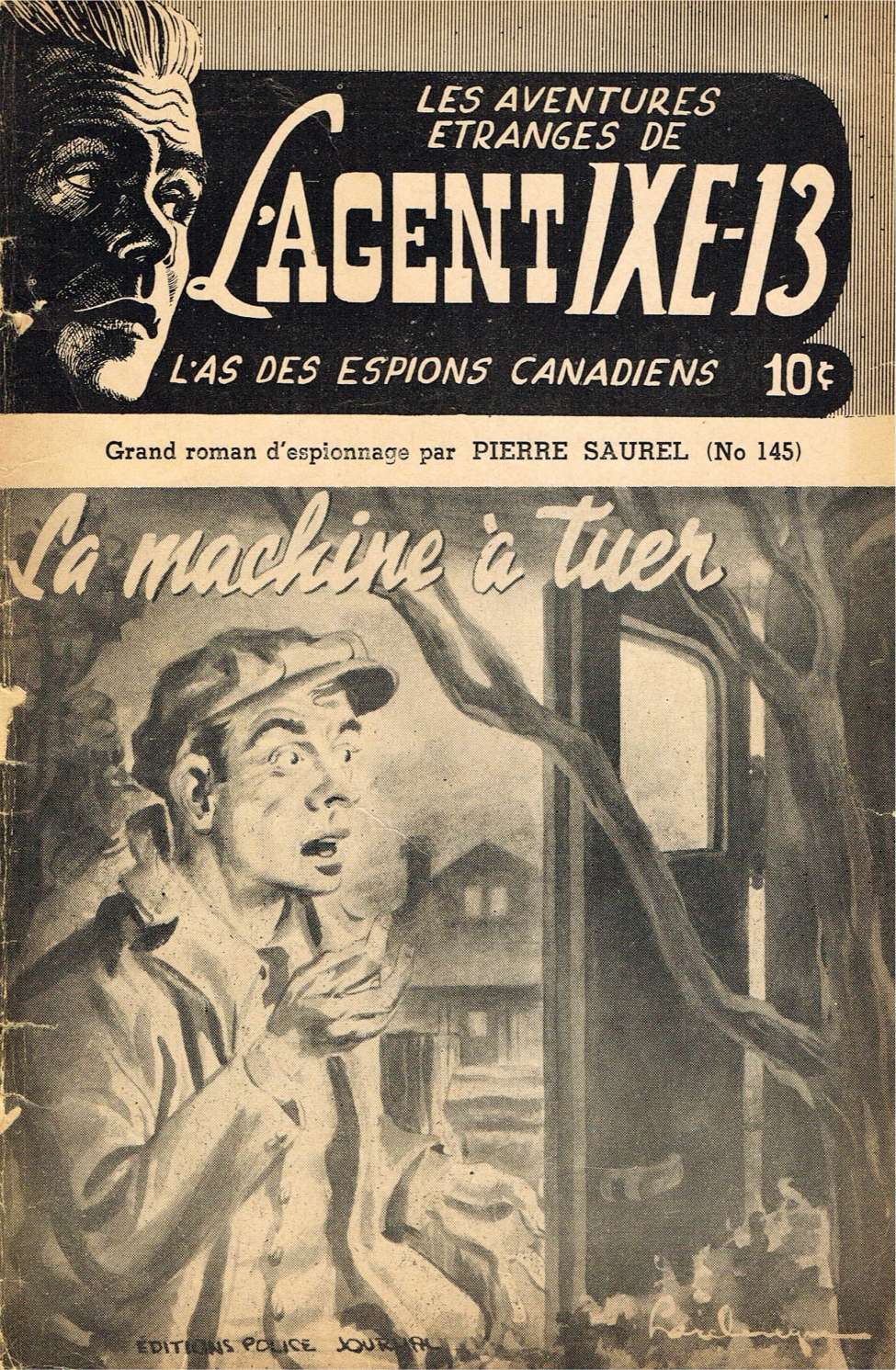 Book Cover For L'Agent IXE-13 v2 145 - La machine à tuer