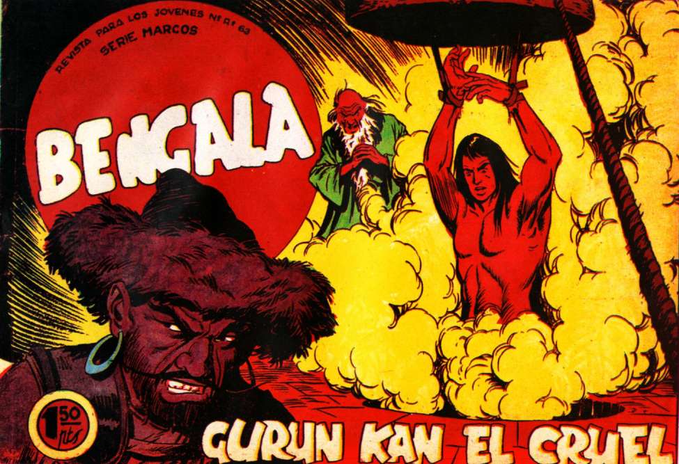 Comic Book Cover For Bengala 42 - Gurun Kan El Cruel