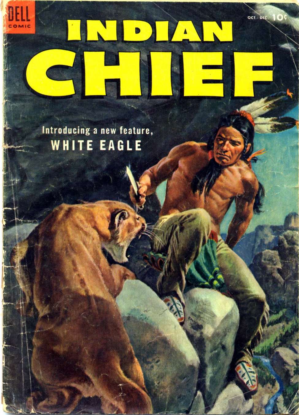 Comic Book Cover For Indian Chief 12
