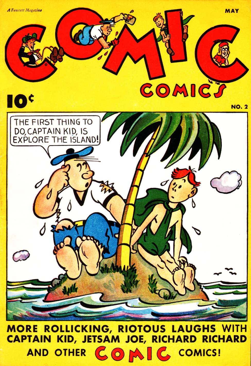 Book Cover For Comic Comics 2 (alt) - Version 2