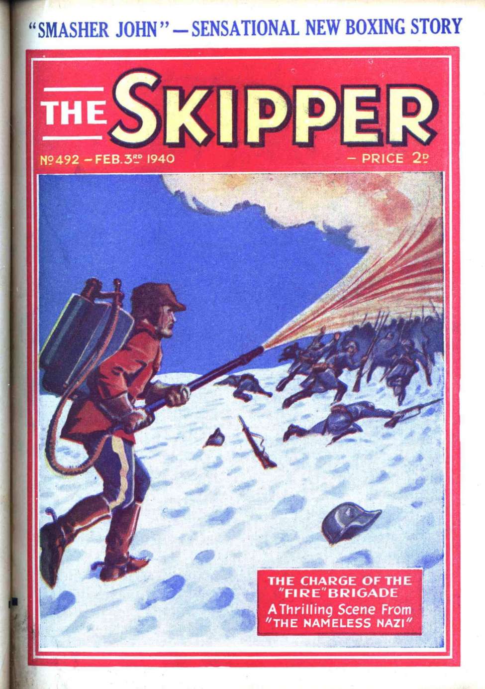 Comic Book Cover For The Skipper 492