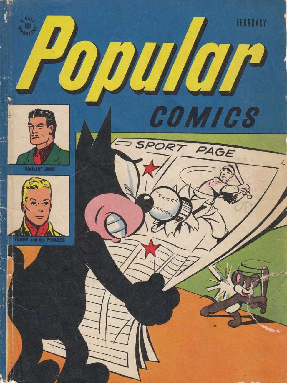 Comic Book Cover For Popular Comics 132