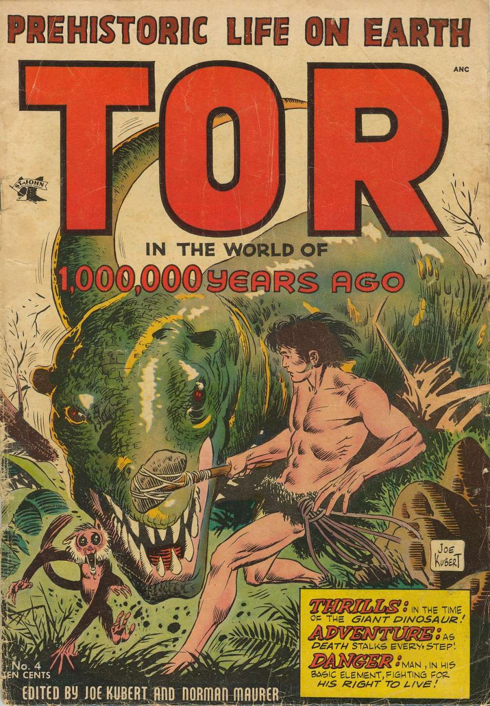 Comic Book Cover For Tor 4 - Version 1
