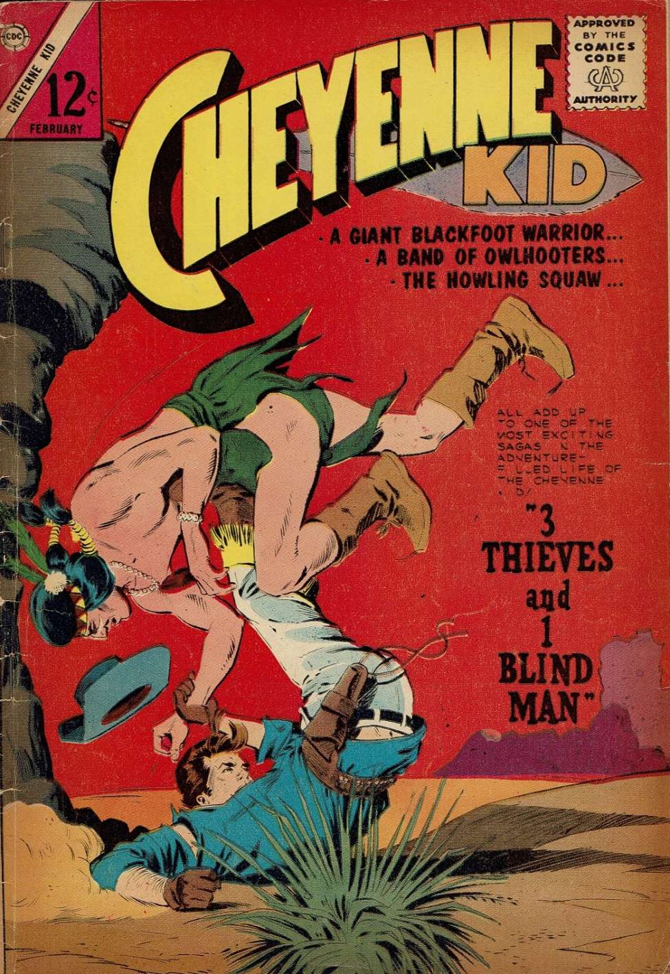 Comic Book Cover For Cheyenne Kid 44