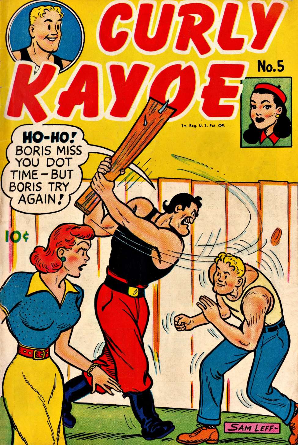 Comic Book Cover For Curly Kayoe 5