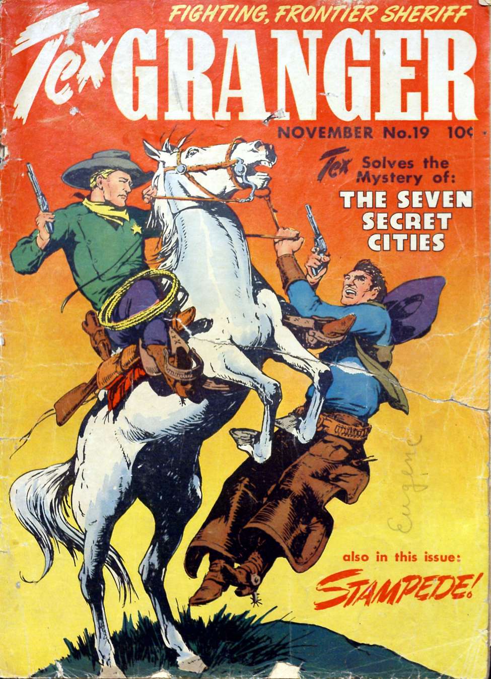 Book Cover For Tex Granger 19