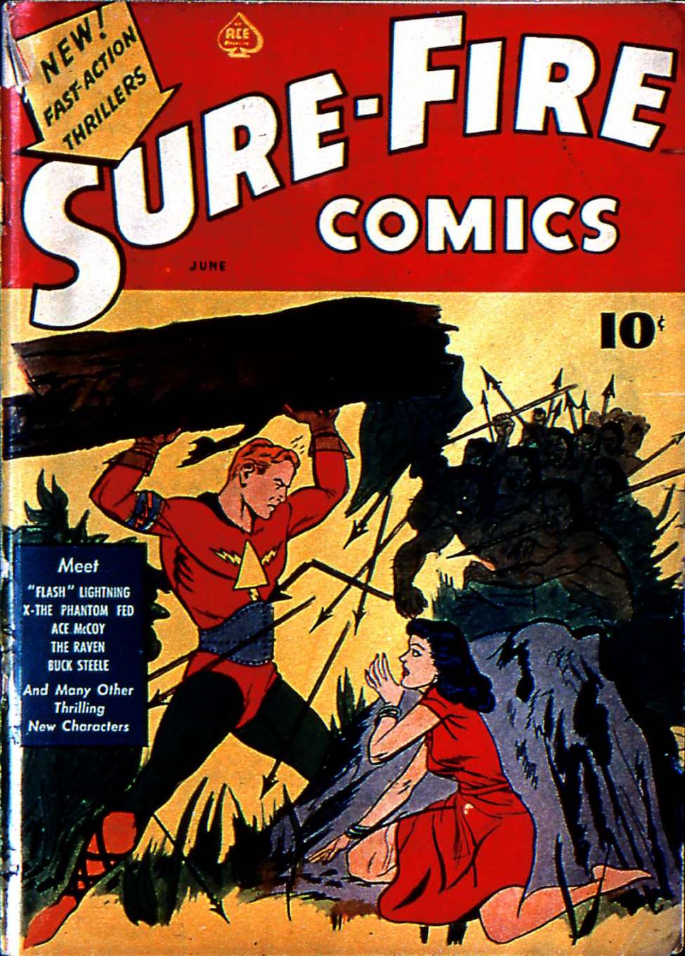 Comic Book Cover For Sure-Fire Comics 1 (paper/4fiche)