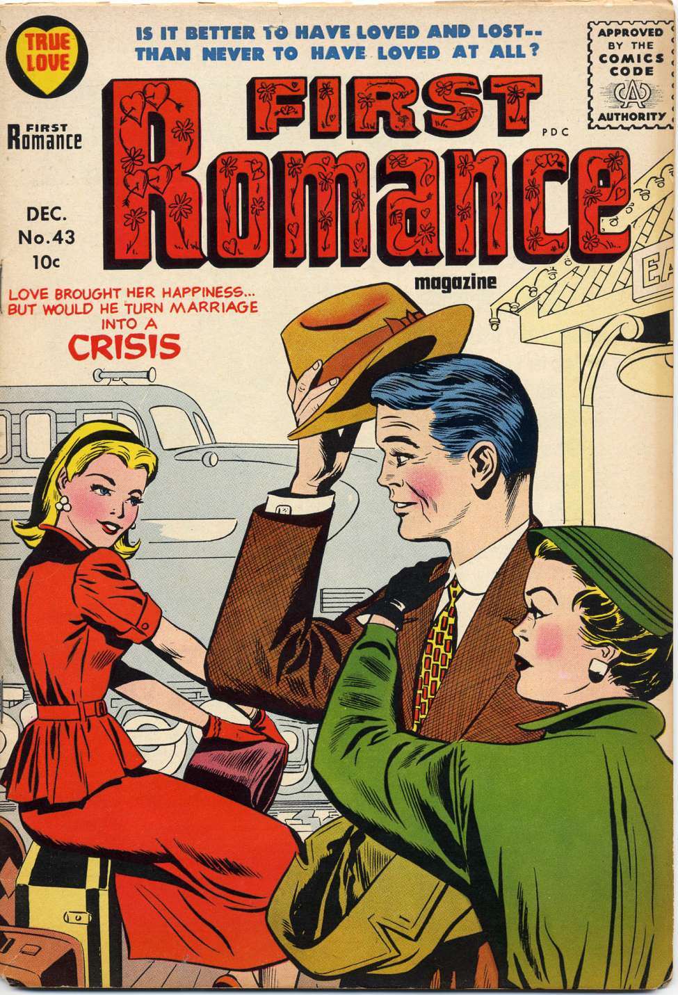 Book Cover For First Romance Magazine 43