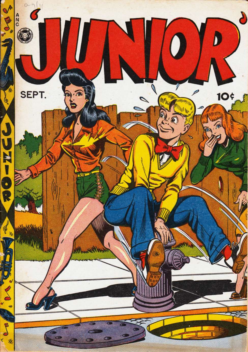 Book Cover For Junior Comics 9