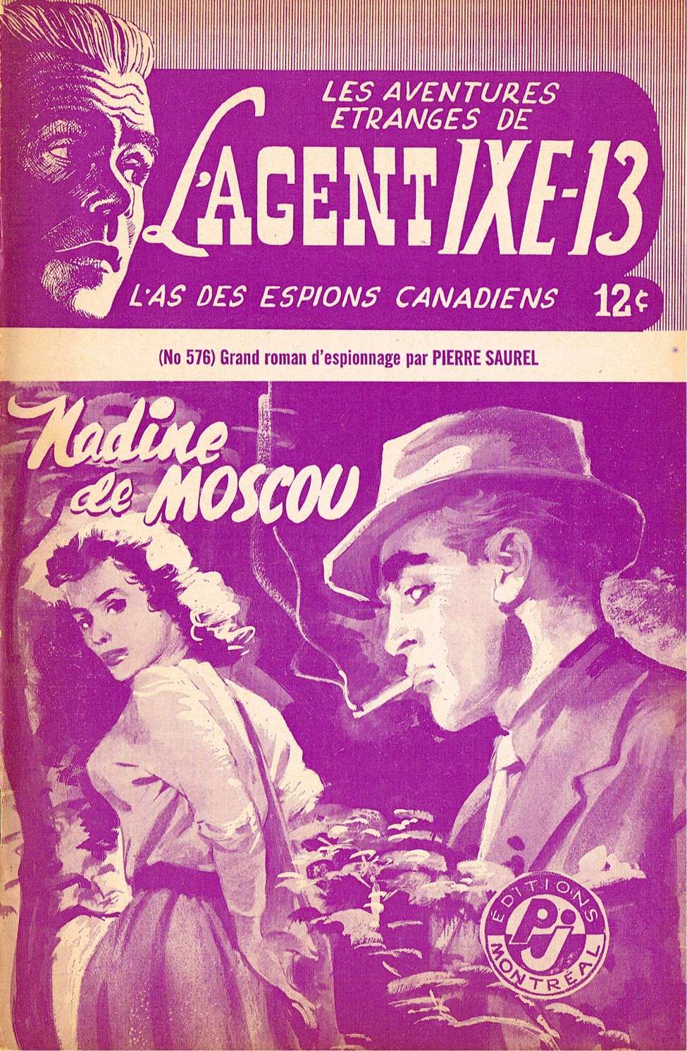 Book Cover For L'Agent IXE-13 v2 576 - Nadine de Moscou
