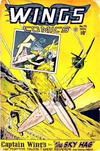 Large Thumbnail For Wings Comics 75 (alt) - Version 2