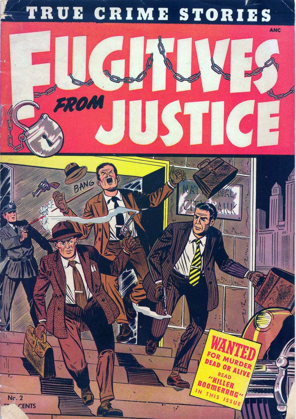 Comic Book Cover For Fugitives from Justice 2