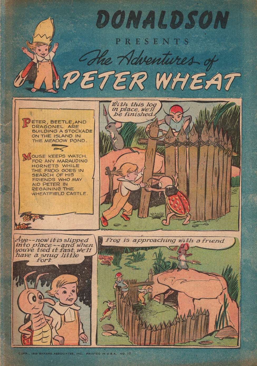 Book Cover For The Adventures of Peter Wheat 17