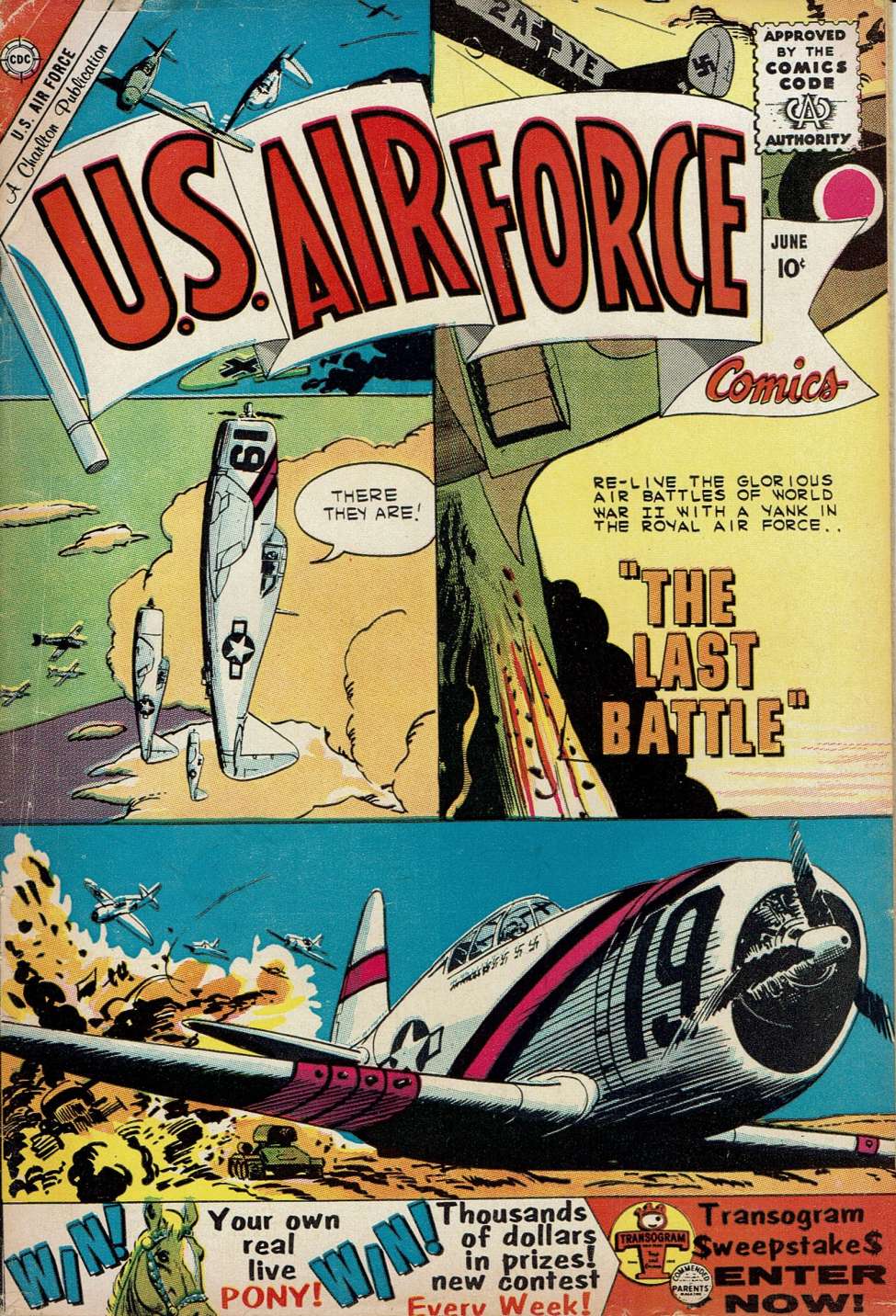 Book Cover For U.S. Air Force Comics 10