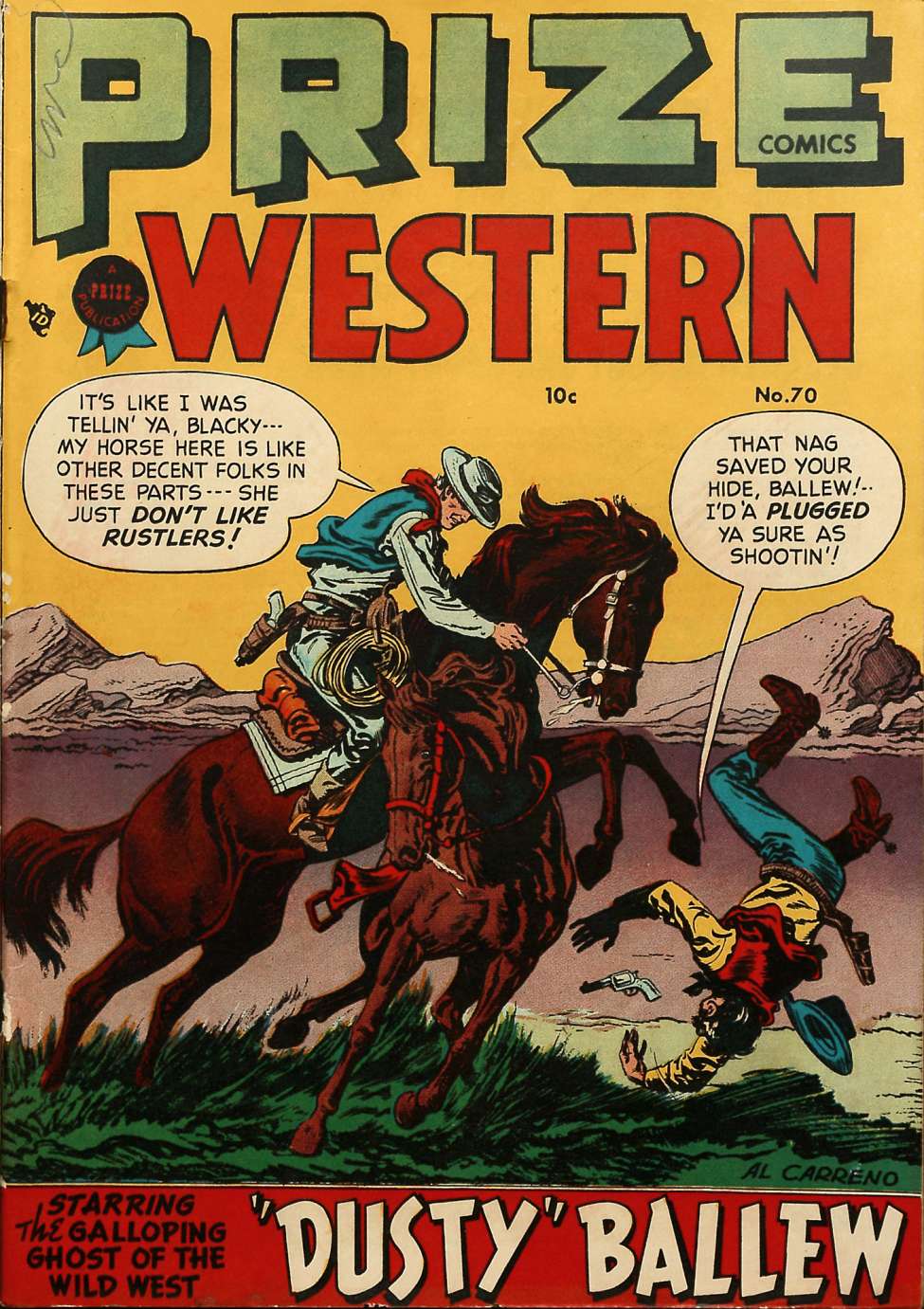 Book Cover For Prize Comics Western 70